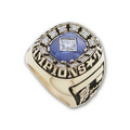 Championship Series Men's Collegiate Ring (Double Bevel Bezel)